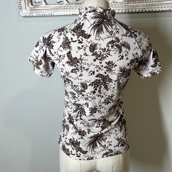 Tory Burch bathing suit rash guard top medium - Picture 4 of 6